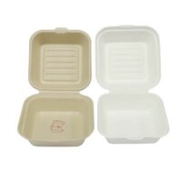 5 Inch Sugarcane Hamburger Box