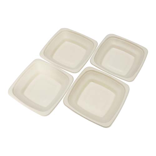 500ml Sugarcane Square Bowl