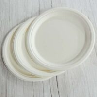 6 Inch Sugarcane Plate