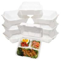 Bagasse Clamshell 1000ml