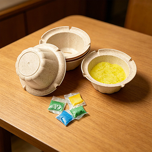 Biodegradable Rice Husk Ashtray
