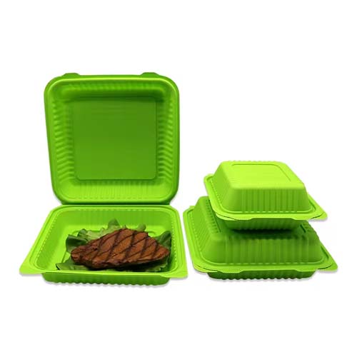 Cornstarch Clamshell Food Box