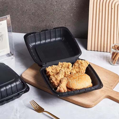 Cornstarch Clamshell Food Box