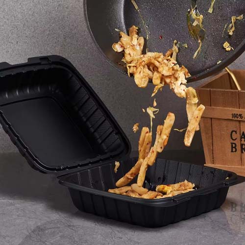 Cornstarch Clamshell Food Box