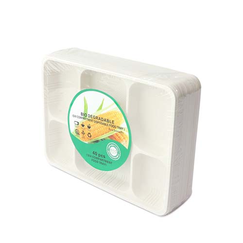 Cornstarch Food Trays Compostable