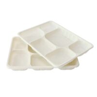 Cornstarch Tray 6 Compartment