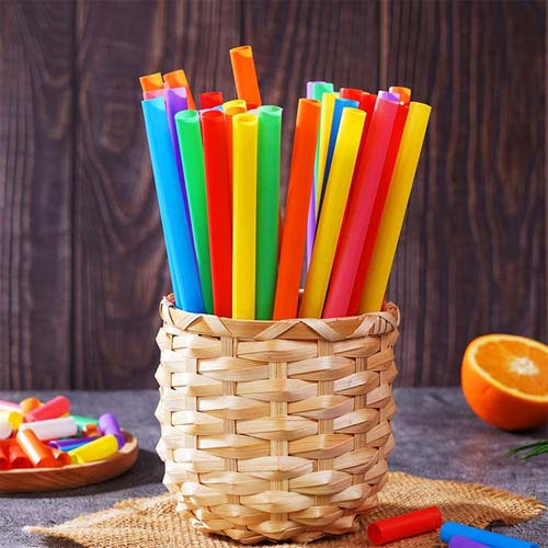 Individually Wrapped PLA Straws