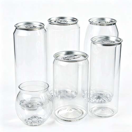 Portable Clear Pet Beverage Can