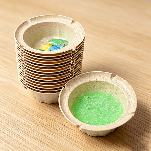 Portable Disposable Rice Husk Cigarette Ashtray