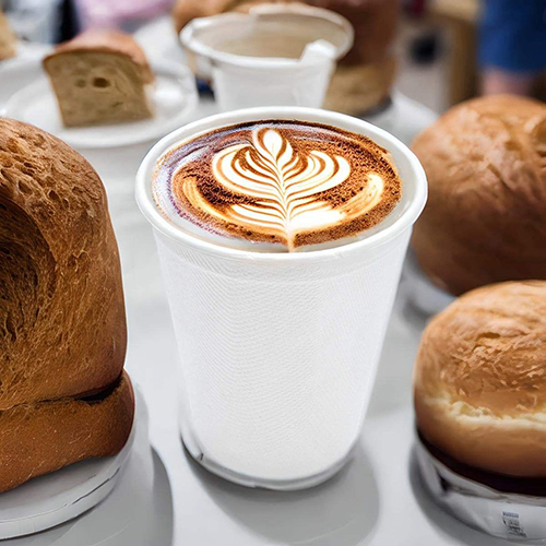 Sugarcane Bagasse Cups with Lids