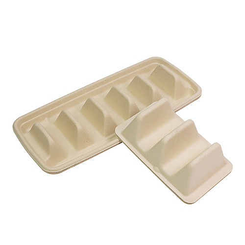 Sugarcane Bagasse Taco Tray Box