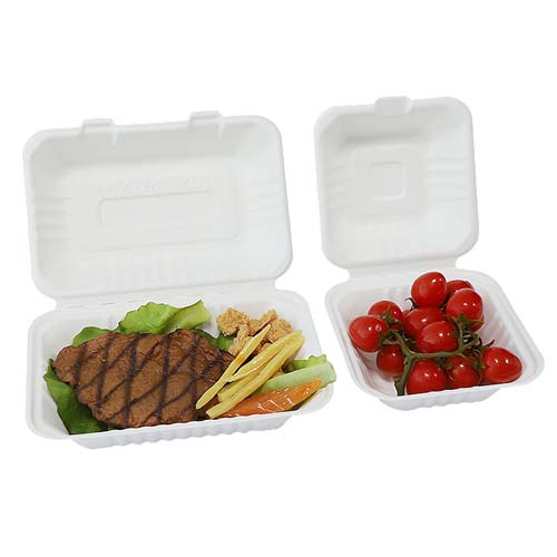 Sugarcane Clamshell Box 1000ml