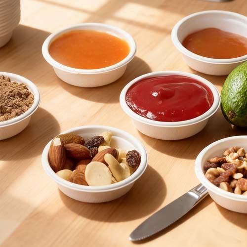 Sugarcane Sauce Cup 3oz with Lid