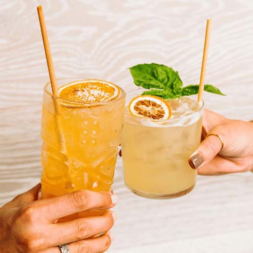 Wheat Drinking Straws Natural