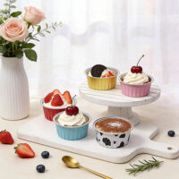 125ml Aluminum Foil Baking Cups