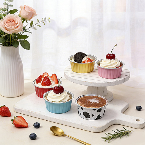 125ml Aluminum Foil Baking Cups