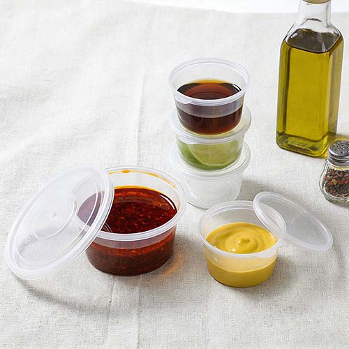 1oz 2oz 3oz 4oz Plastic Sauce Cup