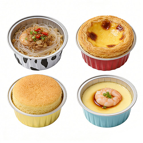 Aluminum Foil Baking Cups for Cake