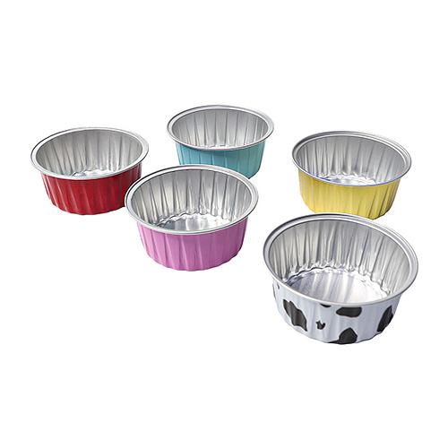 Aluminum Foil Baking Cups with Foil Lid