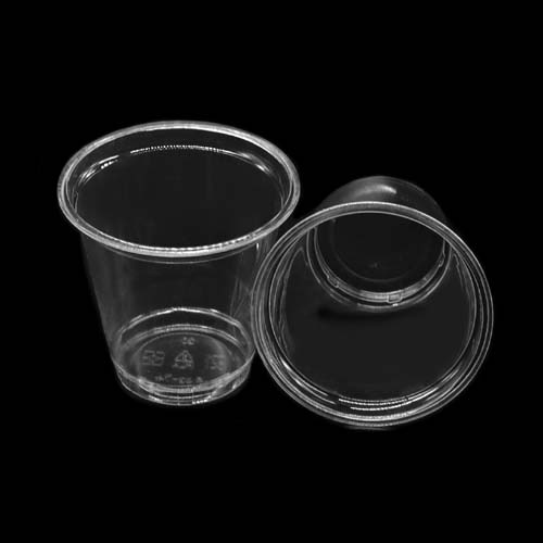 Clear Transparent PLA Coffee Cup