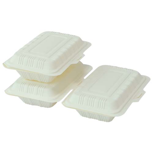 Cornstarch Clam Shell Fast Food Container