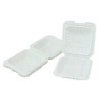 Cornstarch Clam Shell Fast Food Container