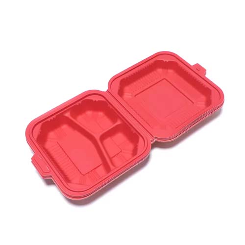 Cornstarch Clam Shell Food Packaging