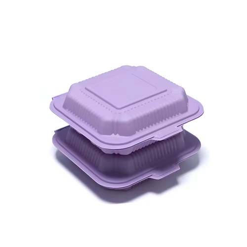 Cornstarch Clam Shell Food Packaging