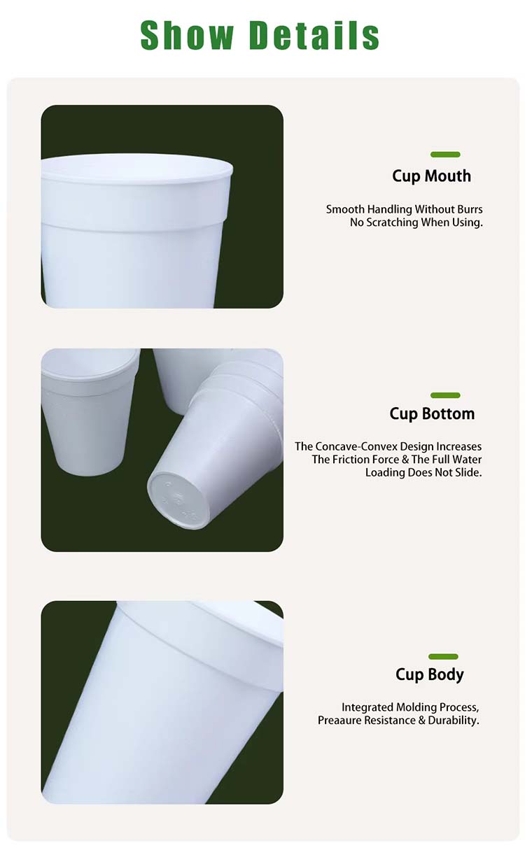 Custom Logo EPS Foam Tea Cup