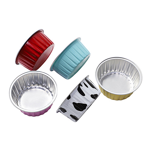 Disposable Aluminum Foil Baking Bowls with PET Lid
