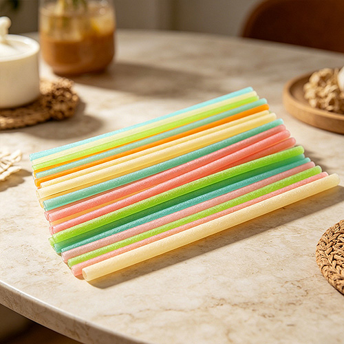 Edible Rice Drinking Straws