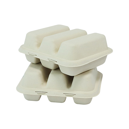 Fluoride-Free Sugarcane Eco-friendly Taco Box