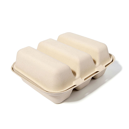 Fluoride-Free Sugarcane Eco-friendly Taco Box
