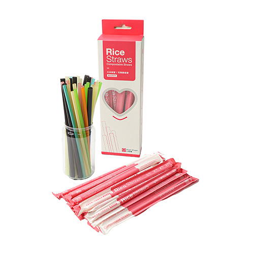 Rice Straws Individually Wrapped
