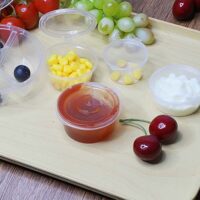 Small pp Plastic Sauce Dip Containers