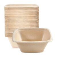 Sugarcane Bagasse 16oz Soup Container
