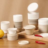 Sugarcane Bagasse 6oz Sauce Cup