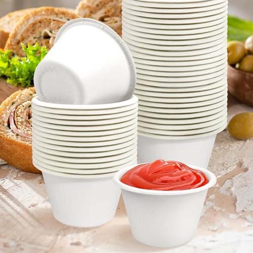 Sugarcane Bagasse 6oz Sauce Cup