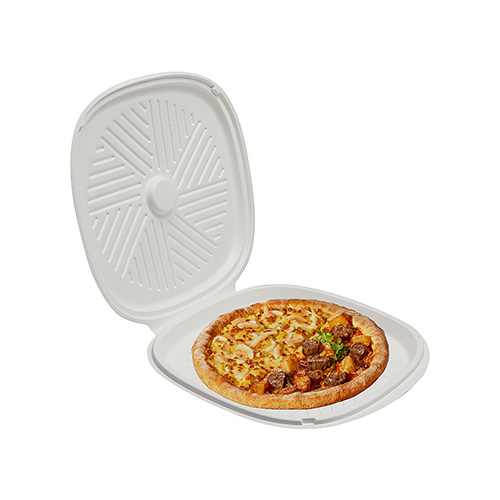 Sugarcane Bagasse Pulp Molding Pizza Box
