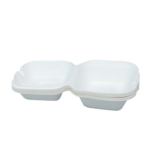 Takeaway Bagasse Sugarcane Burger Box