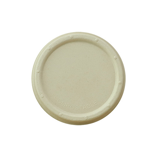 Waterproof Disposable Bagasse Lid