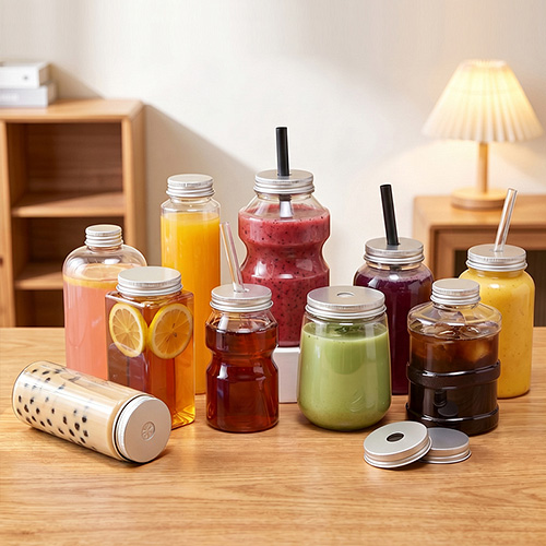300-700ml Disposable PET Cold Beverage Can