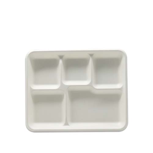 Compostable Sugarcane Sushi Tray
