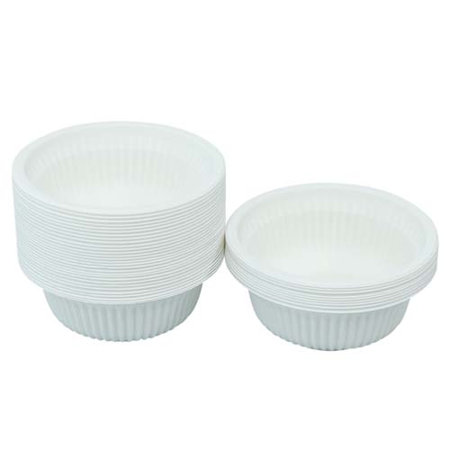 Cornstarch 32oz Salad Bowl