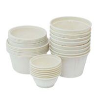 Cornstarch 32oz Salad Bowl