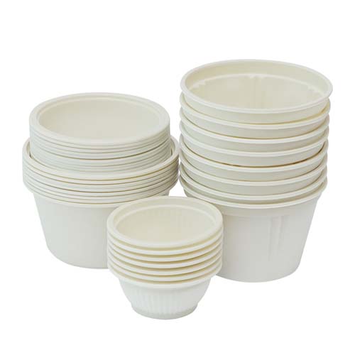 Cornstarch 32oz Salad Bowl