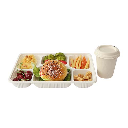 Cornstarch Airline Meal Tray