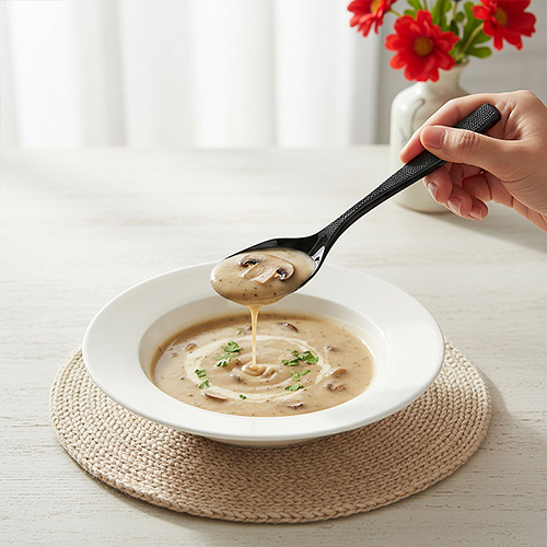 Cornstarch PP PS Plastic Yogurt Ice Cream Spoon