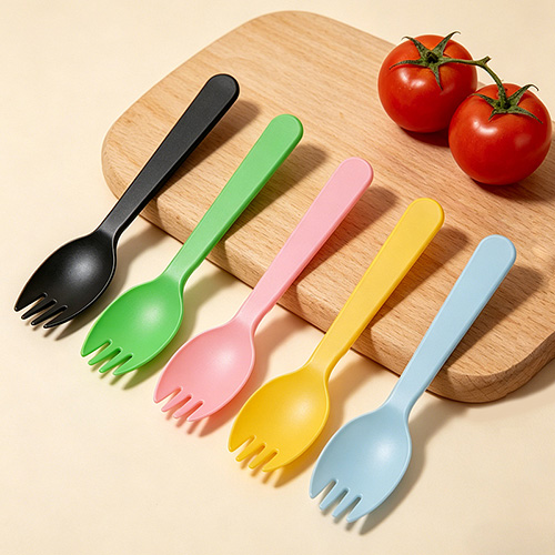 Disposable Cornstarch Plastic Spoon