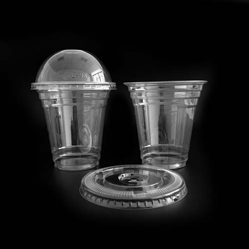 PLA Dome Lid with Straw Slot